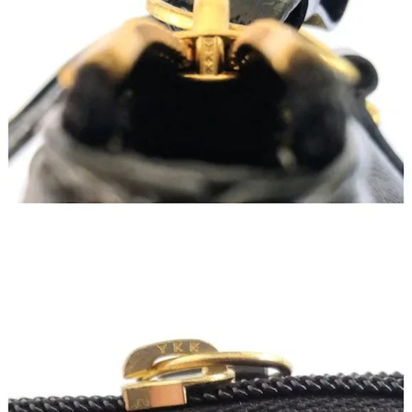 Coach Poppy Black Liquid Glam Patent Leather Tote - Picture 13 of 16